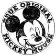 thumbnail image 2 of Disney Characters Original Mickey Girl's Solid Crew Tee, White, X-Large, 2 of 4