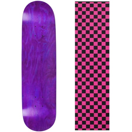 Skateboard Deck Pro 7-Ply Canadian Maple STAINED PURPLE With Griptape 7.5  - 8.5 price history on PriceWatchPro