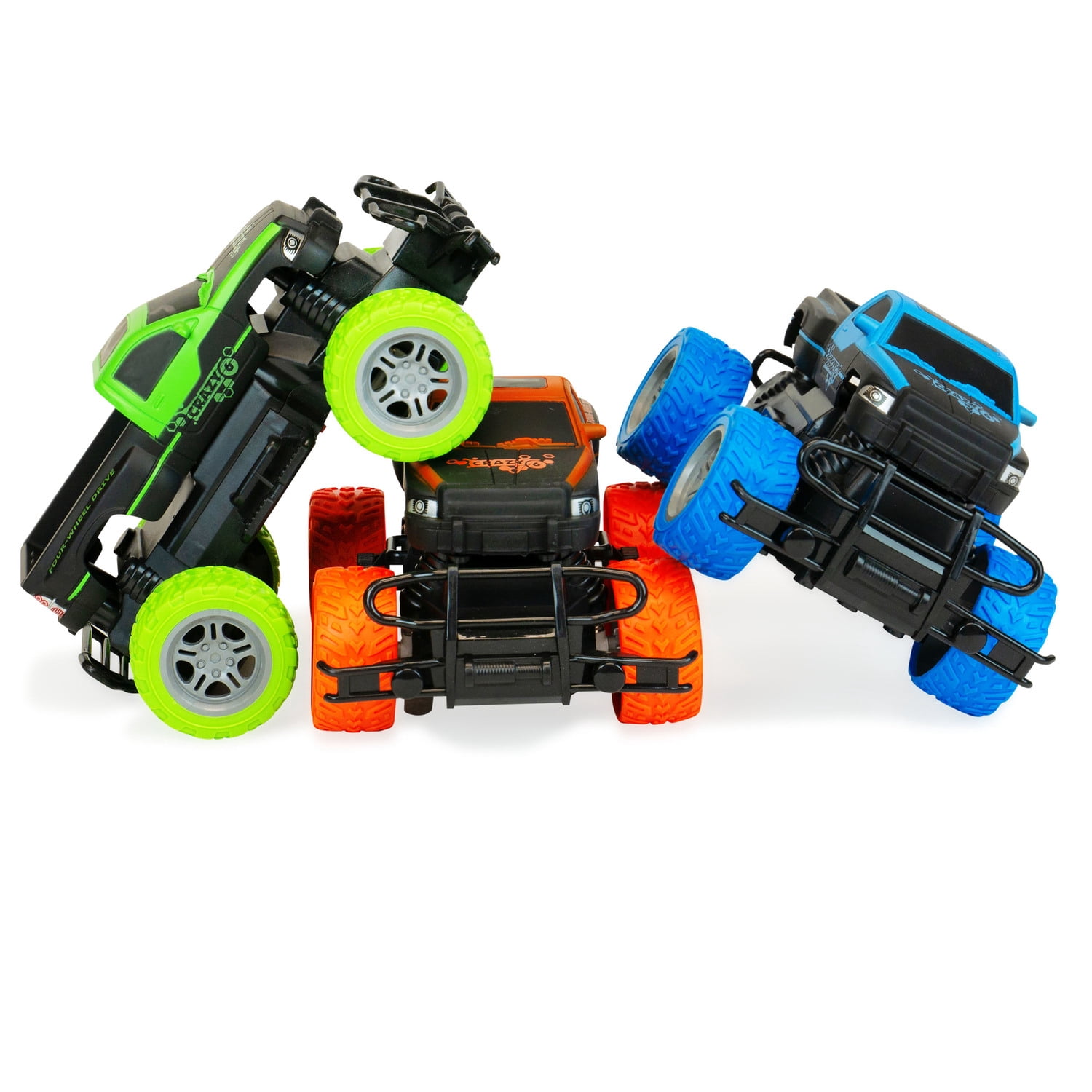 Remote Control Mini Trucks Fast Speed RC Racing Cars for Kids 3 4 5 6 7 Years Old Boys and Girls