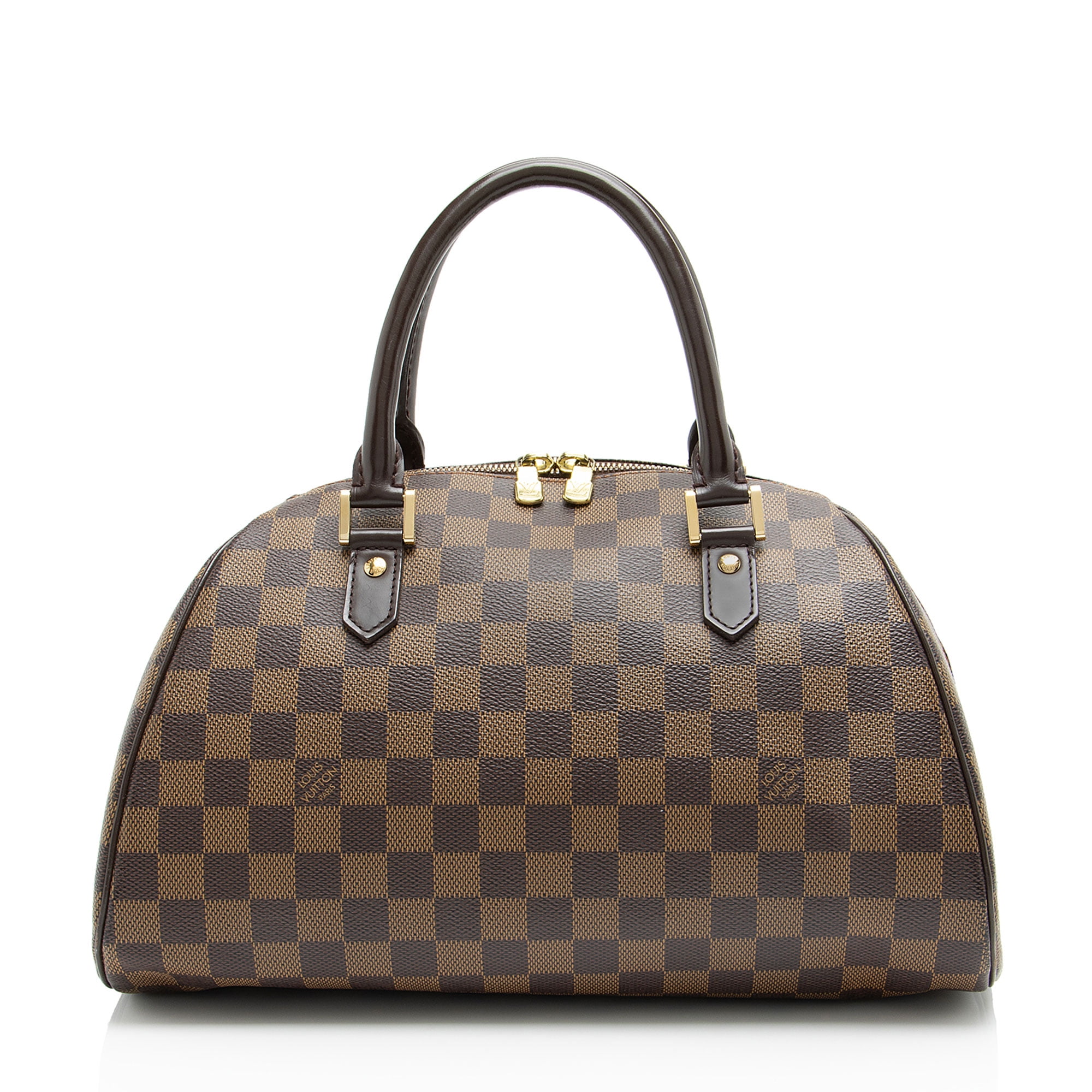 Pre-Owned Louis Vuitton Vintage Damier Ebene Ribera MM Satchel ...