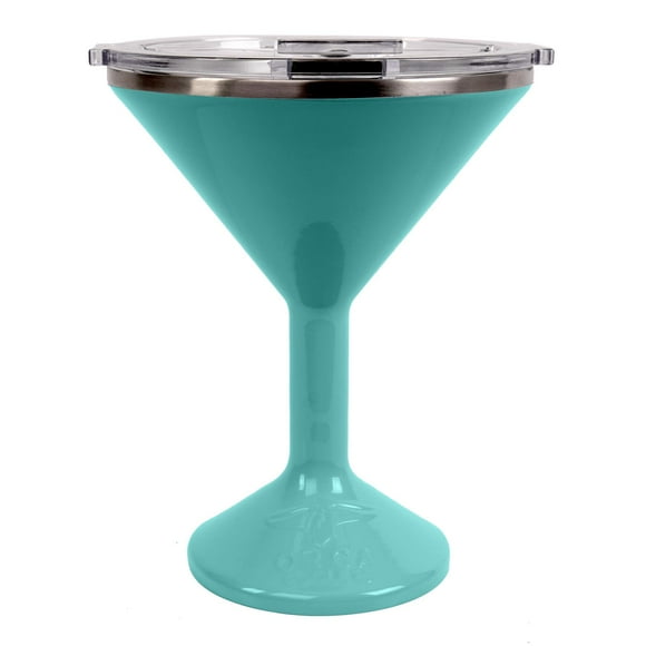 ORCA Tini Copa de Martini de acero inoxidable de 13 oz | Vaso con aislamiento térmico para cualquier fiesta al aire libre, picnic, piscina, playa y patio: Seafoam