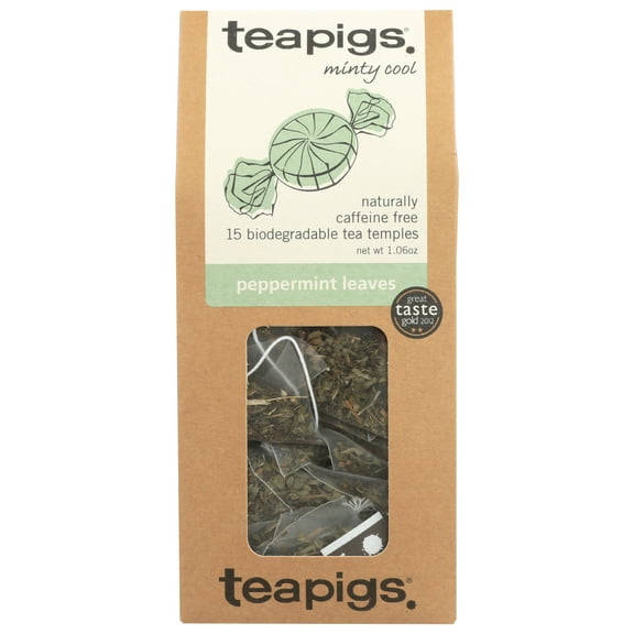 Teapigs Peppermint Leaves Minty Cool Tea, 15 Bags
