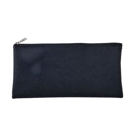 CCOCC Cloth Zipper Pencil Pouch Pencil Case Black