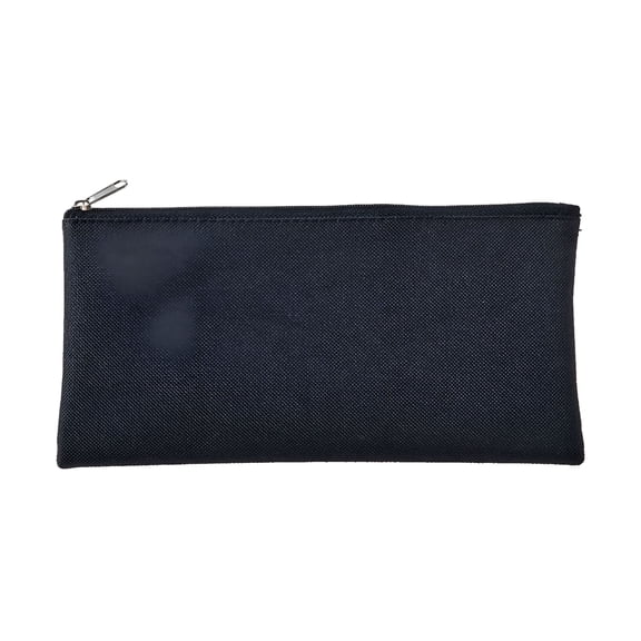 CCOCC Cloth Zipper Pencil Pouch Pencil Case Black