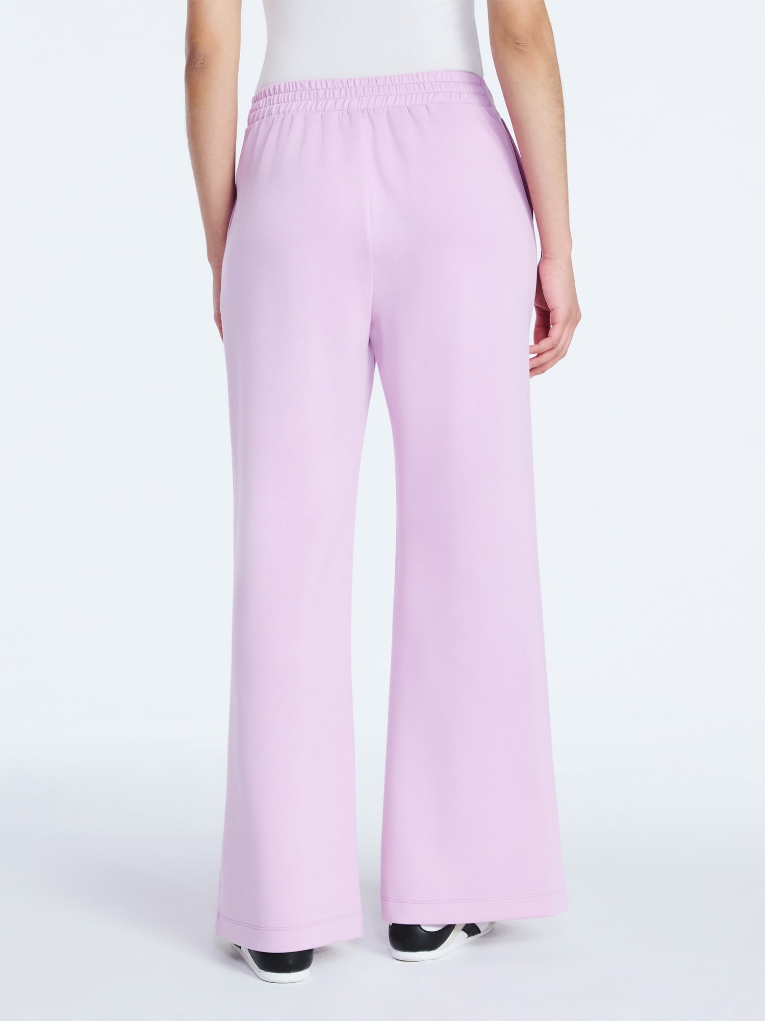 Scoop Women's and Women's Plus New Scubaknit Seamed Sweatpants, Regular and Short Lengths, Sizes XS-4X