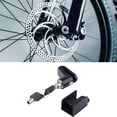 thumbnail image 3 of Wosthever Candado antirrobo eléctrico con bloqueo de freno de disco para motocicleta y bicicleta de montaña, accesorio para ciclismo Ciclismo, 3 of 5