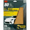 3M Sandpaper, 32115, 80 Grit, 9 in x 11 in