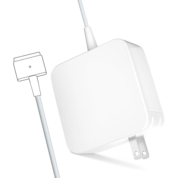 Charger 60W T-Tip Charger,Mag 2 Power Adapter,Safe Fast Charging,Compatible with Pro 11 inch and 13 inch After Mid 2012(Applicable to 2012-2018)