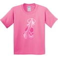 thumbnail image 3 of Inktastic Ballet Shoes, Ballet Slippers, Ballet Dance, Pink Youth T-Shirt, 3 of 5