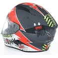 thumbnail image 3 of Suomy 2019 Speedstar Propeller Matte Full Face Helmet - Anthracite/Red, 3 of 7