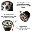 thumbnail image 2 of Proven Part 6 Pack Oil Filters Fits Kohler 12 050 01 S, 2 of 7