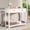 White-2 Drawer, variant on Asofer 39" Console Table with 2 Drawers, Modern Sofa Table, Narrow Wood Entryway Table for Living Room, Foyer, Black
