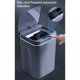 thumbnail image 5 of Yuarrent Cubo de basura eléctrico portátil recargable multimodo ajustable LED alimentado por baño inodoro cubo de basura cubo de basura Suministros de limpieza para el hogar Blanco 14L Yuarrent HA067622-01, 5 of 6