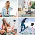 thumbnail image 2 of Trípode para teléfono y selfie stick SENSYNE 88 con control remoto inalámbrico, 2 of 7