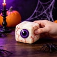 thumbnail image 2 of Halloween Squishies toy,Halloween Cubes Fidget Toys, Rising Stress Balls For Adults Sensory Fidget Toys For Anxiety Relief,Halloween Gifts for Kids,Halloween Squeeze Toy.(White), 2 of 7