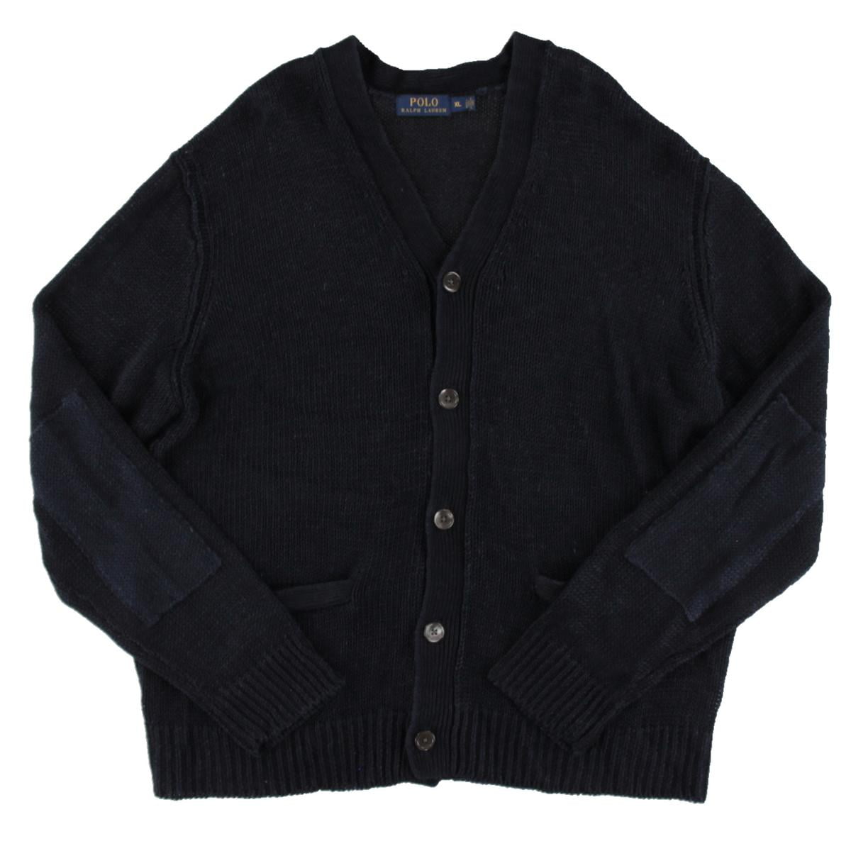 polo button down sweater