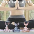 thumbnail image 4 of SM Rustic Pink Cat Yoga Pose Resin Statuette, 4 of 5