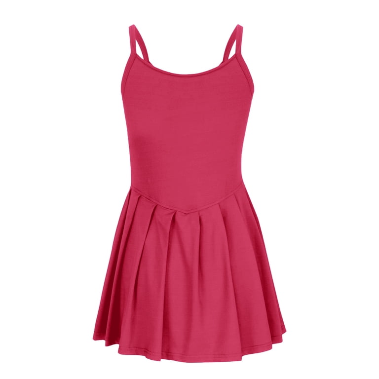 strapless open back dress Pleated Tennis Dress in Scuba main image 0