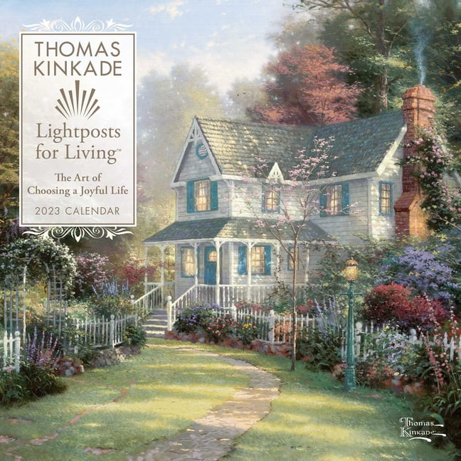 thomas-kinkade-lightposts-for-living-2023-wall-calendar-calendar