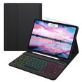 thumbnail image 1 of Funda para Tableta FLhrweasw con Tapa y Soporte IPad Pro 11 2024 Teclado Retroiluminación 7 Colores, 1 of 9