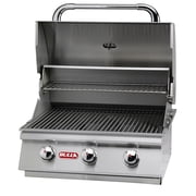 Bull Steer Premium 25-Inch 3-Burner Built-In Natural Gas Grill - 69009