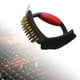 thumbnail image 1 of Cepillo de limpieza para fregador de barbacoa, accesorios portátiles para parrilla, cepillos para barbacoa Alambre de cobre Cola Cepillo para parrilla, 1 of 8