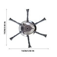 thumbnail image 4 of Steel Wire Grass Trimmer Head, 6 Inch Universal Steel Wire Trimmer Head for Weed Eater, Compatible with Most Lawn Mower,Tool-Free Installation, 2pcs, 4 of 5