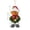 Green, variant on JHRGJIO Christmas Character Hanging Ornament with Heart Embellishment, Xmas Tree Pendant Accent, Festive Decor Display Christmas Decorations Indoor Outdoor Winter Decor