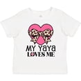 thumbnail image 3 of Inktastic Yaya Loves Me Girls Valentine Grandchild Girls Toddler T-Shirt, 3 of 5