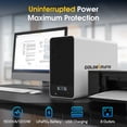 thumbnail image 2 of UPS GOLDENMATE 1500VA 1200W de respaldo con batería de litio y 8 tomas, 2 of 9