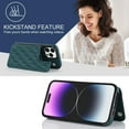 thumbnail image 5 of HCTian Compatible with Leather iPhone 14 Pro Max Wallet Case with Card Holder RFID Blocking,4 Card Slots Premium Protective Phone Case with Kickstand Durable Shockproof Cover for Women, 5 of 7