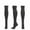 Dark Gray, variant on Autumn Winter Women Striped Solid Color Cotton Knit Over-the-knee Stockings for Basketball Football Golf