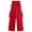 Red, variant on Sweatpants for Girls School Loose Elastic Waisted Joggers Fashion Cargo Wide Leg Pants with Drawstring Size 5-16