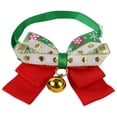 thumbnail image 1 of Collar navideño para perro con cascabel, ajustable, para mascotas, decoración, collar navideño para gato., 1 of 5