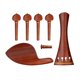 thumbnail image 2 of de Violín de Violín de Tamaño Completo 4/4, de Violín + Mentonera + Pasador de Extremo + kusrkot Piezas de clavija de madera para violín, 2 of 8