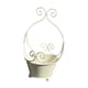 thumbnail image 4 of Soporte de plantas de plantador de pared de metal rústico vintage, hierro, decorativo, soporte para plantador para la oficina domiciliaria decoración, 4 of 8