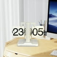 TUMALL Flip Down Clock Digital Display Auto Flip Clock for Home Bedroom