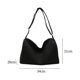 thumbnail image 5 of 2 Uds Bolso de Mano de Mujer de Moda Bolso de Lona Ligero Blanco negro Fernando bolsos de hombro de las mujeres, 5 of 8
