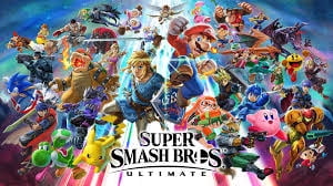 Nintendo Switch Bundle with Super Smash Bros Ultimate Game (JP