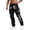 A-Black34, variant on Men's Italy Flag Letter Print Cargo Pants Tapered Fit Summer Street Long Trousers