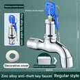 thumbnail image 3 of Lockable Outdoor Faucet with Key Durable Theft Water Tap for Utility Sink Washer and Garden Use Secure Your Water, Washing Machine Accessories Washing Machine Faucet Bathroom Accessories Faucet, 3 of 5