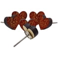 thumbnail image 3 of IBA Indianbeautifulart Boutons Gravés Rouges en Bois pour Armoire Tiroir Tiroir 10 Pcs, 3 of 3