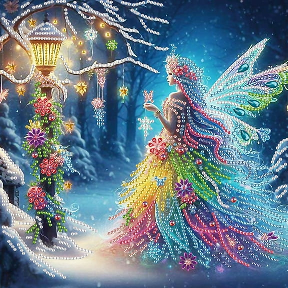Snow Colour Fairy Diamond Art Painting Kit