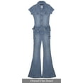 thumbnail image 1 of Hybrid & Company Women's Catsuit Denim Overalls, 1 of 2