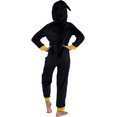 thumbnail image 3 of Harry Potter Kids' Hooded One-Piece Hogwarts Houses Pajama Union Suit - Ravenclaw Hufflepuff Slytherin Gryffindor, 3 of 7