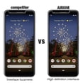 thumbnail image 4 of Airium Tempered Glass Screen Protector (2.5D) for Google Pixel 3a XL - Clear, 4 of 7