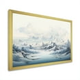 thumbnail image 2 of Designart "Serenity Amidst Snowy Peaks I" Landscapes Framed Wall Art Decor - Traditional White Mountains Winter Bedroom Framed Canvas Wall Art, 2 of 6