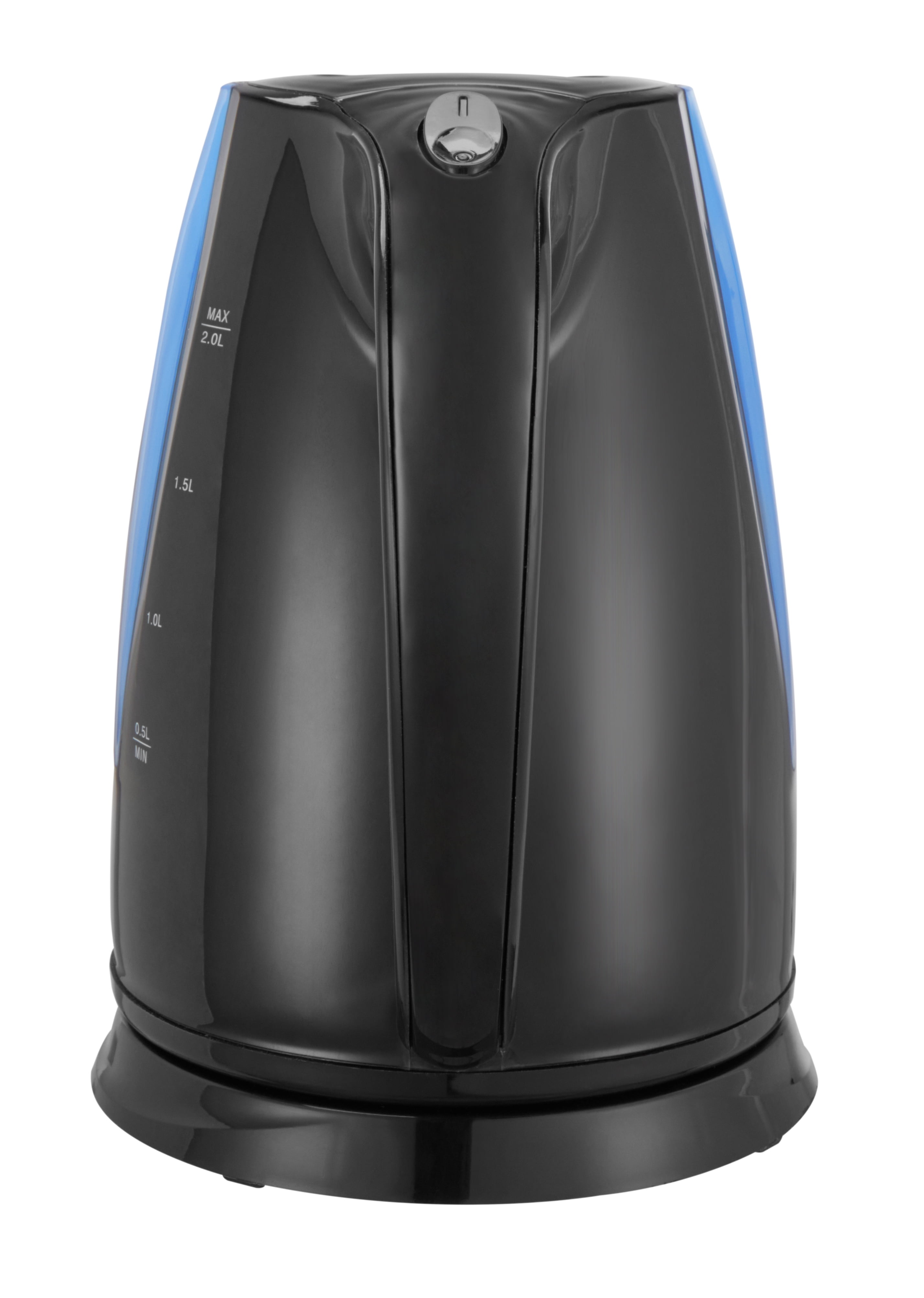 Emerald Plastic Electric Kettle, Countertop Tea Kettle Water Boiler Heater, 2L, Black