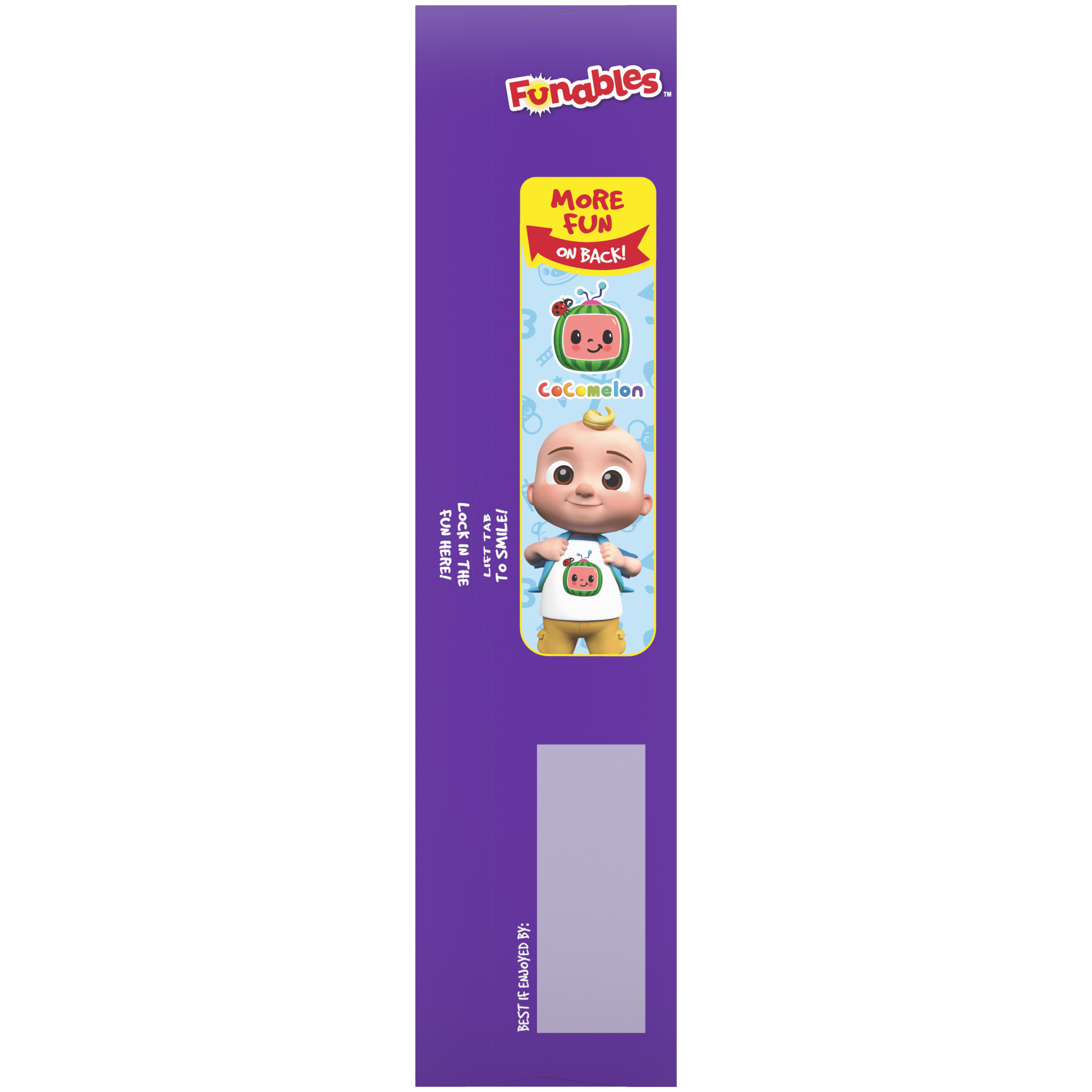 Funables Fruit Flavored Snacks, Cocomelon, 0.8 oz, 10 Count