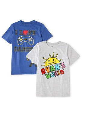 Little Boys T Shirts Tank Tops Walmart Com - 2p yellow black plaid flannel shirt roblox